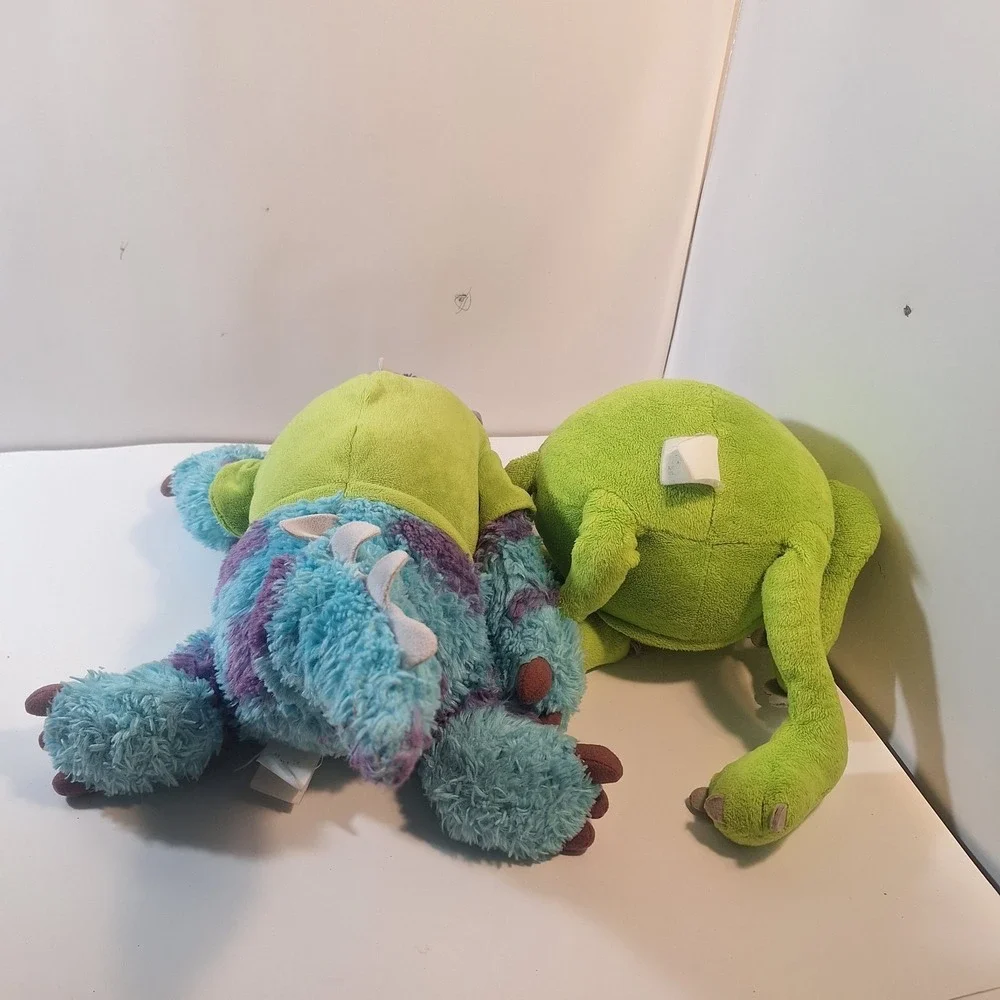 Disney Parks Pixar Monsters Inc. Sulley and Mike Wazowski Plush‎  Authentic